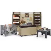 BRUDER Speelset - bworld - UPS Parcel Shop - 62250 - - OneSize - Speelgoed