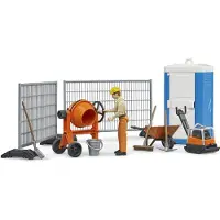 BRUDER Bouw accessoires set
