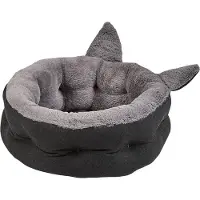 Beliani KEPEZ - Dierenbedje-Grijs-Polyester