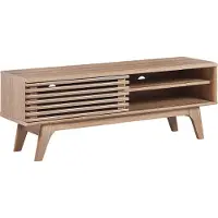 Beliani TOLEDO - TV-kast-Lichte houtkleur-MDF