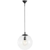 Aldex Glazen hanglamp 562 , dimbaar, helder / transparant, Woon-/ Eetkamer, Glas, Modern, hanglamp