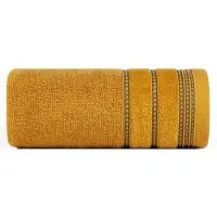 Eurofirany Luxe Amanda Badhanddoek 70x140cm Mosterdgeel Katoen