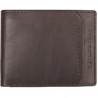 Tom Tailor Portemonnee Sam Jeans Wallet Dark Brown Donkerbruin