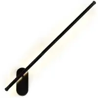 Toolight Elegante LED wandlamp - zwart - 92.5 x 7.5 cm - neutrale kleurtemperatuur