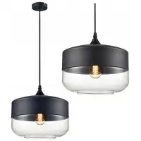 Toolight App021-1Cp Zenit D Hanglamp Zwart 19,5X25X19,5Cm