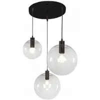 Toolight App309-3Cp Hanglamp Zwart 30X30X30Cm