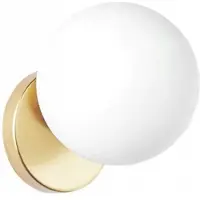 Toolight Gouden wandlamp - elegant design - 23 x 20 cm - E27 fitting