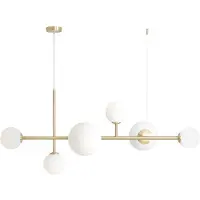 Aldex Hanglampe , Joel, dimbare, Goud / Messing, Woonkamer, Metaal