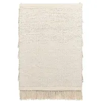 Beliani KOTRA - Stoffen wanddecoratie-Beige-Katoen