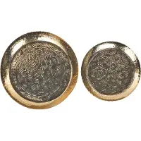 Beliani SADANE - Decoratieve schaal-Goud-IJzer