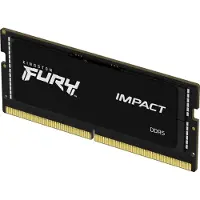 Kingston FURY Impact - DDR5 - Set - 16 GB: 2 x 8 GB - SO DIMM, 262-pins - 4800 MHz / PC5-38400 - CL38 - 1.1 V - ongebufferd - met on-die ECC