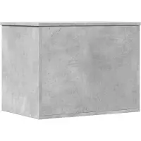 vidaXL Opbergbox 60x42x46 cm bewerkt hout betongrijs