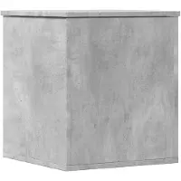 vidaXL Opbergbox 40x42x46 cm bewerkt hout betongrijs