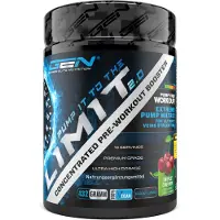 German Elite Nutrition GEN Pump it to the Limit 2.0 - Pre-Workout zonder cafeïne en stimulerende middelen - Citrulline + AAKG + Taurine + L-Ornithine + Bietenextract - Hoge dosis - 510 g poeder - Kersensmaak