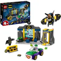 LEGO 76272 Super Heroes De Batcave met Batman, Batgirl en The Joker