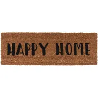 Present Time deurmat happy home - 75x25x1,5cm