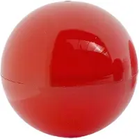 Combicraft Grote loterijballen 75 mm rood - 100 stuks