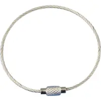 Combicraft Staaldraad ring met schroefsluiting - per 25 stuks