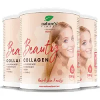 Nature First Beauty Collagen met Hyaluronzuur 3x150 g
