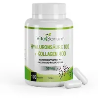 VitaSanum hyaluronzuur 100 + collageen 400 120 St