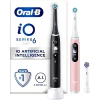 Oral-B iO Series 6N Duo Pack Zwart + Roze