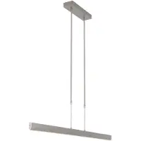 Steinhauer Hanglamp Zelena 3656ST Staal, Hoogte instelbaar, Lichtkleur instelbaar, Modern,