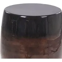 Beliani FRAGUITA - Bijzettafel-Bruin-IJzer