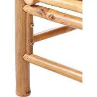 Beliani CERRETO - Salontafel-Lichte houtkleur-Bamboehout