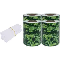 vidaXL Tuinschermen 4 st 35x0,19 m PVC groen
