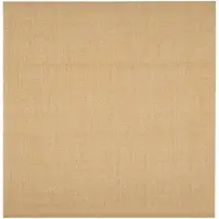 vidaXL Vloerkleed 100x100 cm natuurlijk sisal