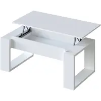 CALICOSY Salontafel met opklapbaar blad l102 cm ciara