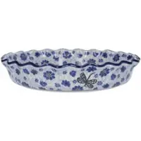 Bunzlau Castle Pie Dish Wide Edge Dragonfly (Ø 26 cm)