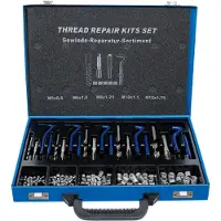 Bgs Kranen, M5-M12 schroefdraadreparatieset - 130-delig (1950)