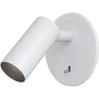 Astro Micro Recessed Switched Wandlamp Matt White