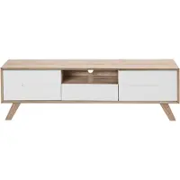 Beliani FORESTER - TV-kast-Lichte houtkleur-MDF