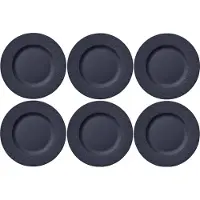 Villeroy & Boch Dinerbord Manufacture Rock 27 cm (6-Delig)