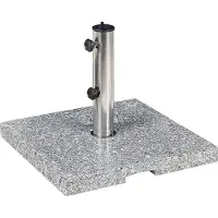Beliani CEGGIA - Accessoires voor parasols-Grijs-Graniet