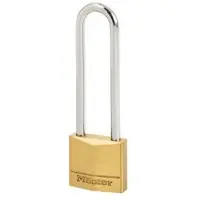 Masterlock 30mm - 64mm hardened steel shackle, 5mm diam. - double locking - 4-pin - 130EURDLJ