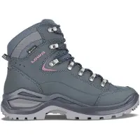 Lowa Renegade Evo GTX Mid Wandelschoenen Dames (Maat - 3, Kleur - Steelblue/Oldrose)