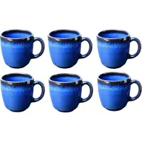 Villeroy & Boch Koffiekop Lave Bleu 190 ml (Set van 6)