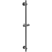 Wiesbaden UniMatch glijstang met wateraansluiting 76,5 cm gunmetal