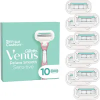 Venus Gillette Deluxe Smooth Sensitive Navulmesjes (10 stuks)