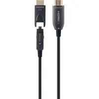 Gembird HDMI-kabel AOC - - 30 m - Glasvezel - Actief - Ingebouwde ethernet