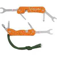Gentlemen's Hardware multitool Adrenaline 10,5 cm RVS oranje