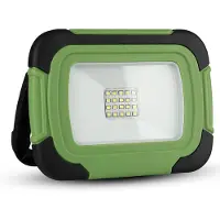V-TAC VT-10-R Oplaadbare LED Schijnwerpers - Samsung - Groen+Zwart - IP44 - 10W - 700 Lumen - 6400K