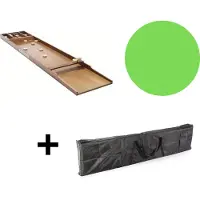 Schilte Officiele wedstrijd sjoelbak 200x41 cm incl. stenen