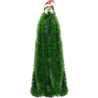 Springos Kerstslinger Guirlande 3 m Donkergroen
