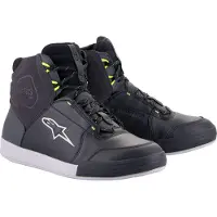 Alpinestars Chrome, schoenen Drystar ,Zwart/Donkergrijs/Neon-Geel ,12.5 US