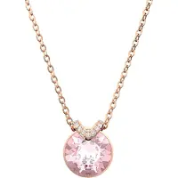 Swarovski Kettingen - Swarovski Bella RoséGoldfarbene Anhänger 5662088 in gold