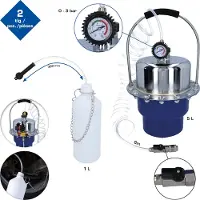 Ks Tools BT701260 Perslucht-remventilator met opvangfles